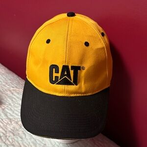 Caterpillar Bold Yellow and Black Hat